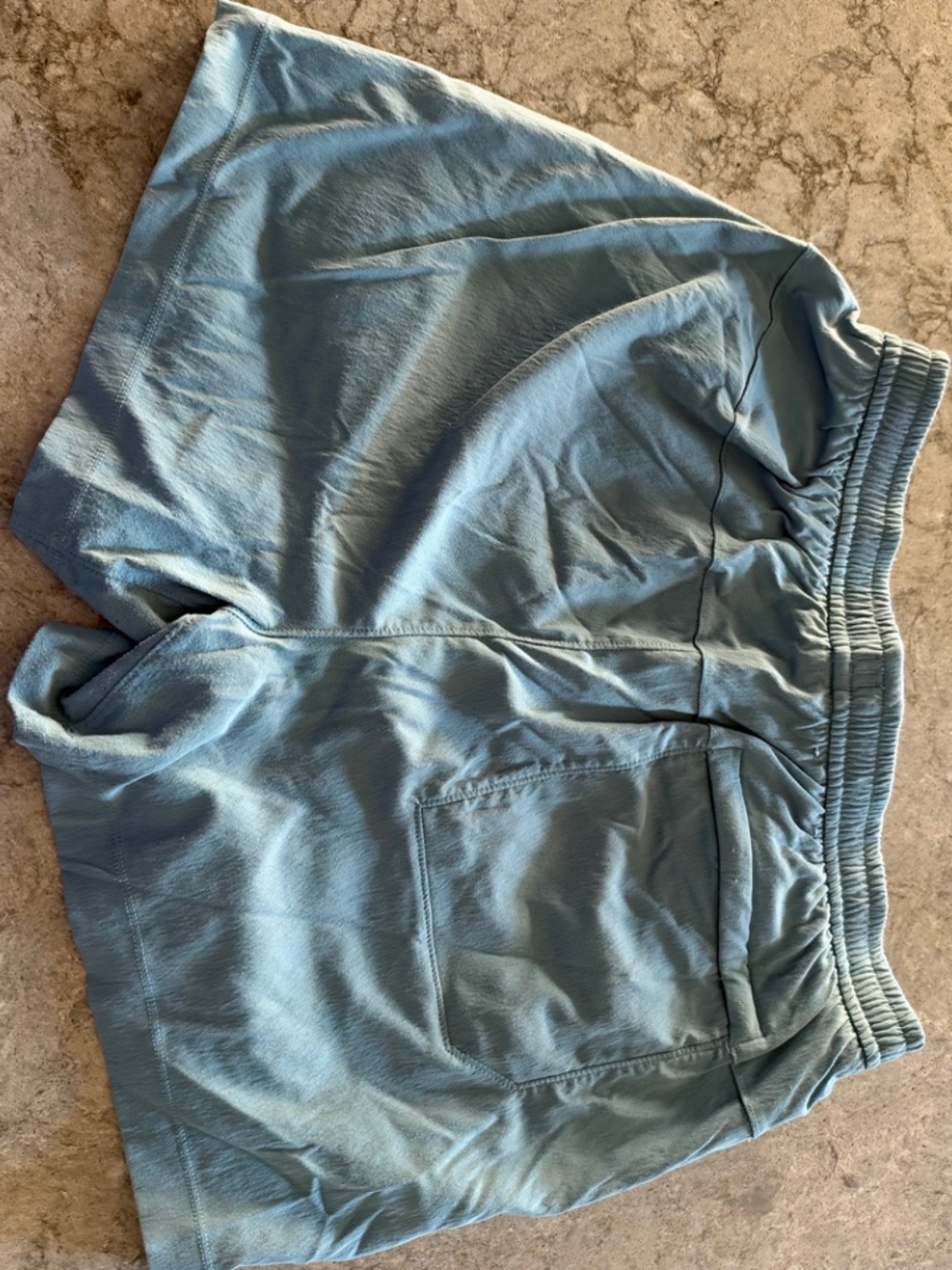 lululemon bowline short 5" blue medium mens